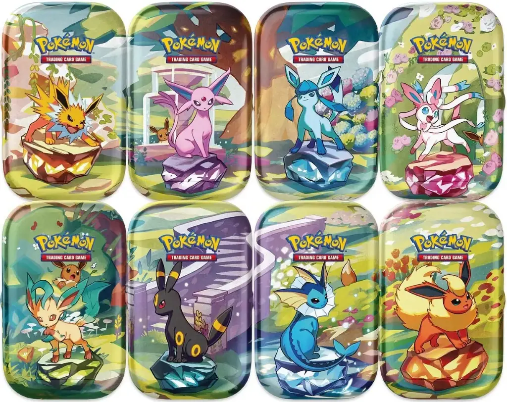 POKÉMON S&V PRISMATIC EVOLUTION MINI TINS