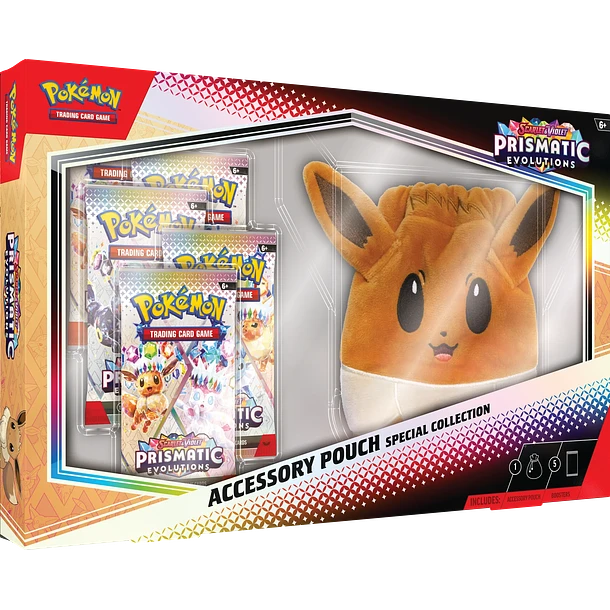 [PKM0081] POKÉMON S&V PRISMATIC EVOLUTIONS ACCESSORY POUCH