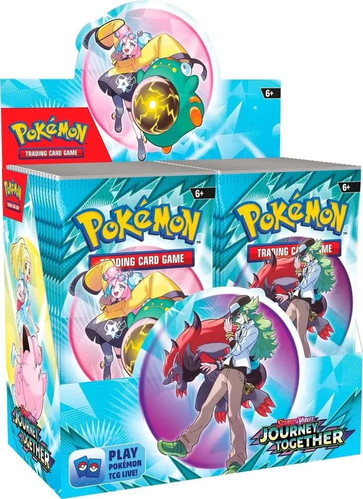 POKÉMON S&V JOURNEY TOGETHER BOOSTER DISPLAY