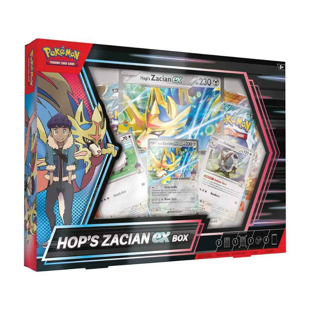 POKÉMON HOP`S ZACIAN EX BOX