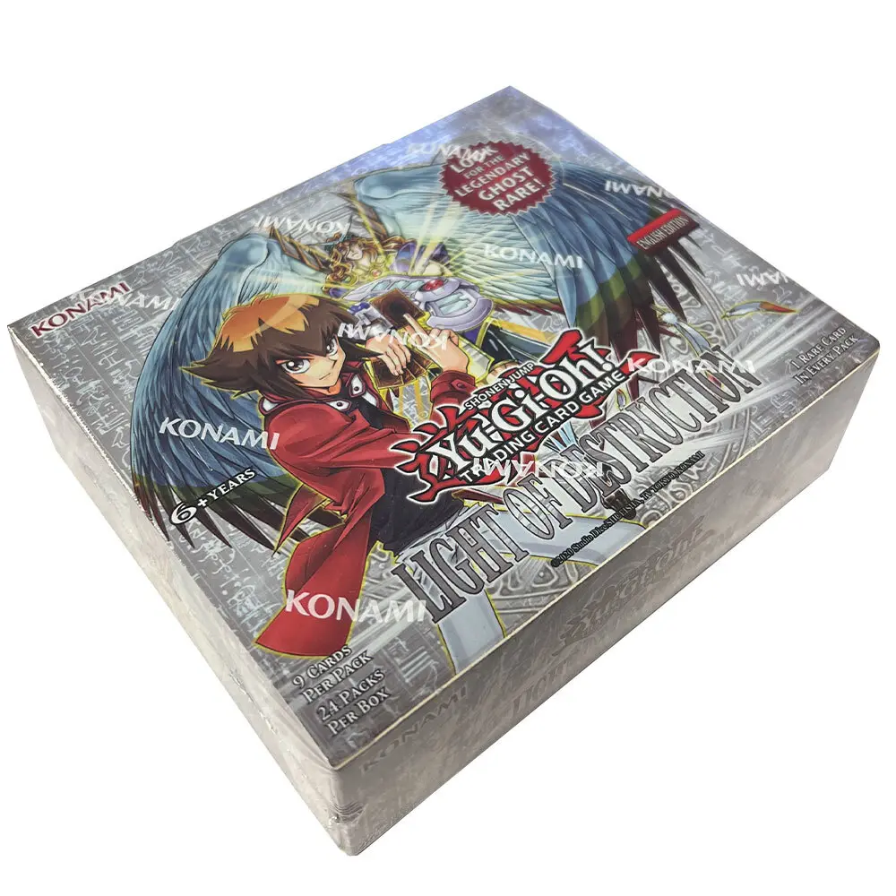 YUGIOH LIGHT OF DESTRUCTION BOOSTER DISPLAY