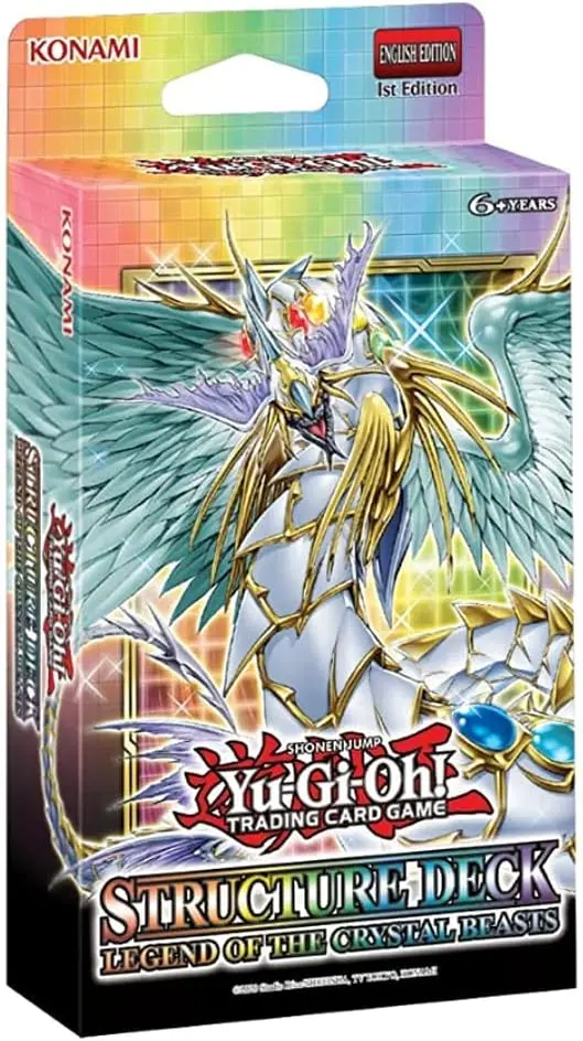 YUGIOH LEGEND OF THE CRYSTAL BEASTS STRUCTURE DECK