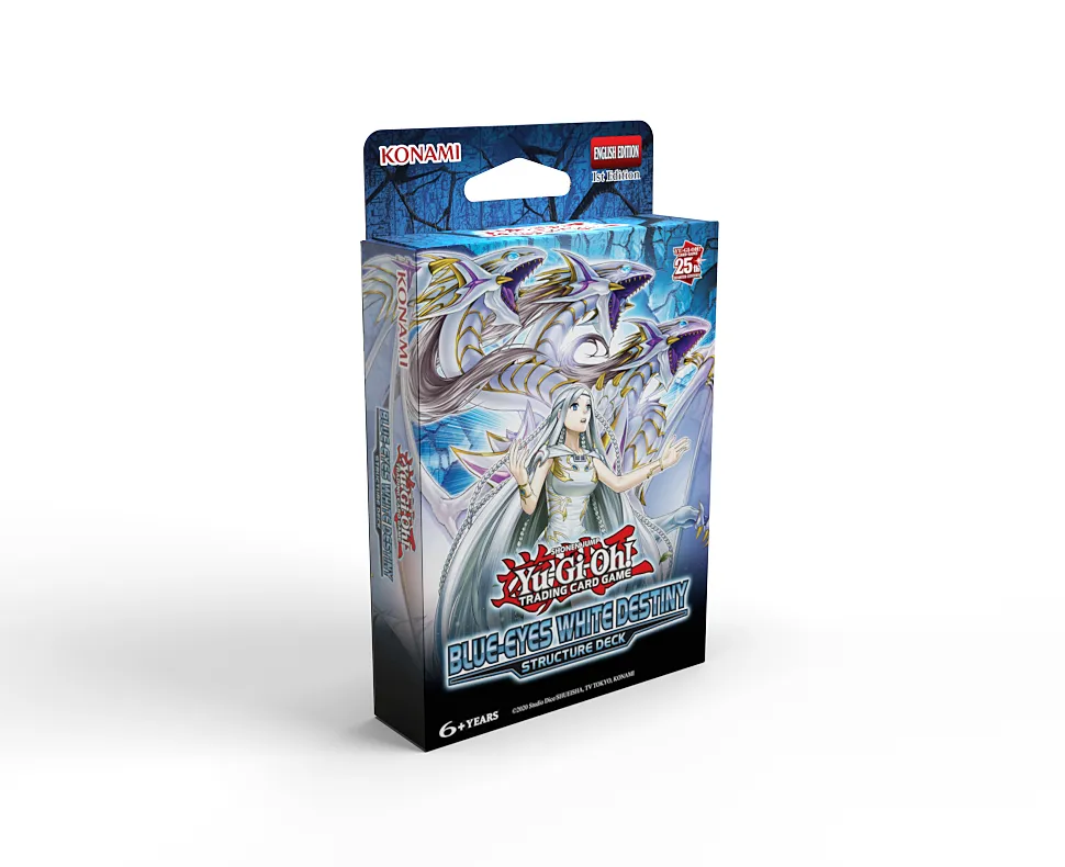YUGIOH BLUE EYES WHITE DESTINY STRUCTURE DECK