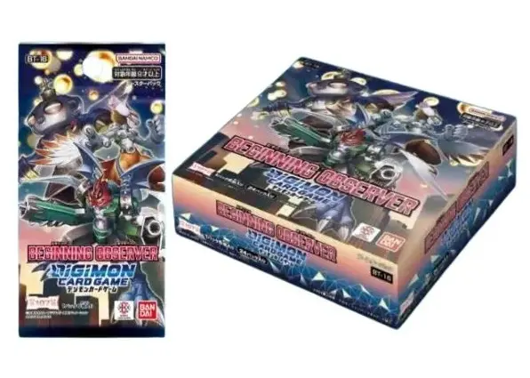 DIGIMON BEGINNING OBSERVER BOOSTER BOX BT16