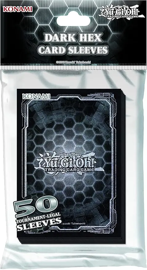 YUGIOH DARK HEX CARD SLEEVES
