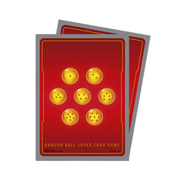 DRAGON BALL SUPER CARD GAME SLEEVES 02 STANDARD RED