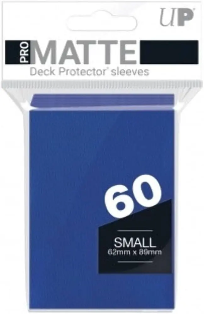 DECK PROTECTOR SLEEVES UP MATTE BLUE SMALL 60CT