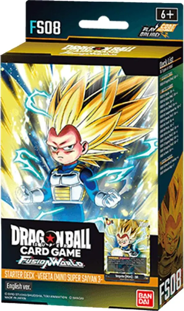 DRAGON BALL FUSION WORLD STARTER DECK FS08