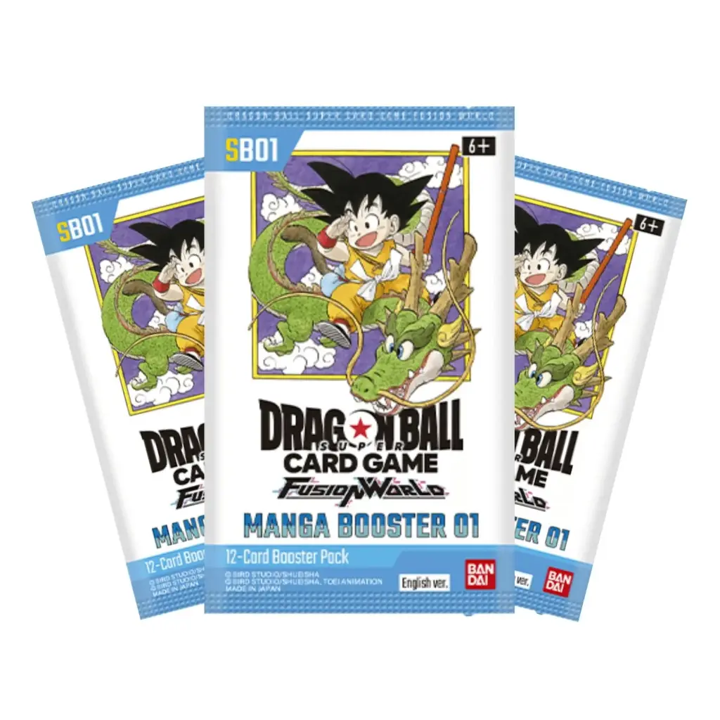 DRAGON BALL FUSION WORLD MANGA BOOSTER PACK  01 (SB-01)