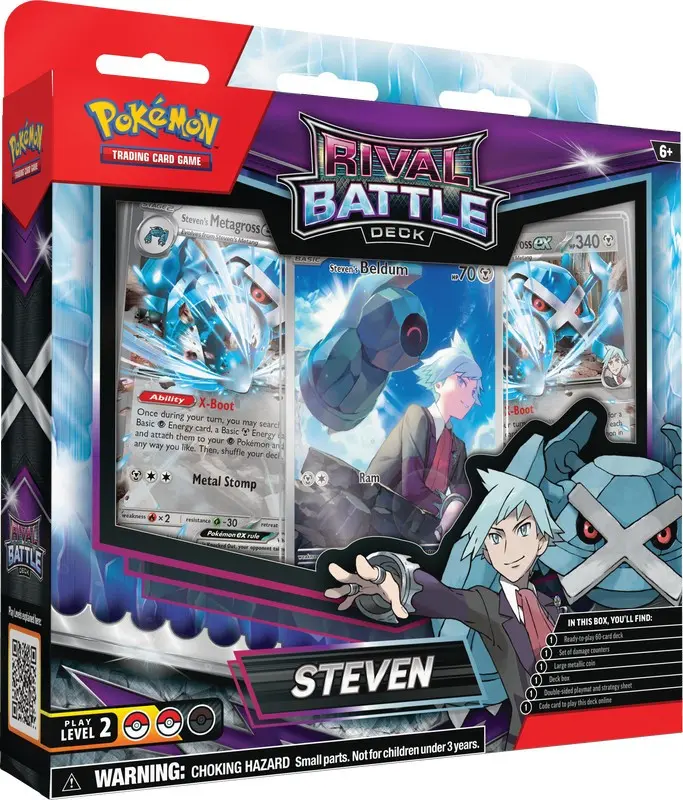 POKÉMON RIVAL BATTLE DECK STEVEN