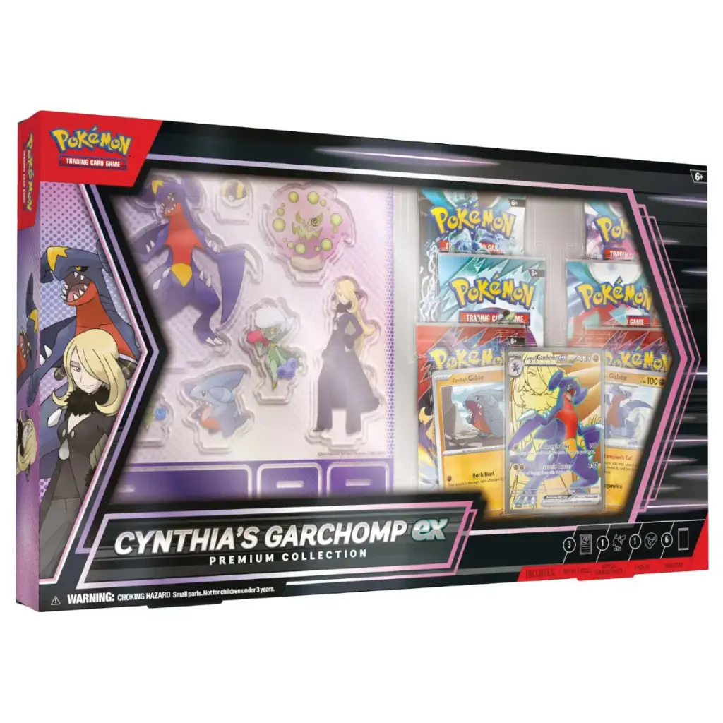 POKÉMON CYNTHIA`S GARCHOMP EX PREMIUM COLLECTION