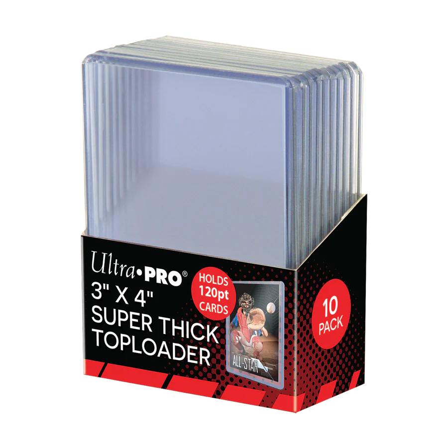 TOPLOADER SLEEVE SUPER THICK 120PT 10CT