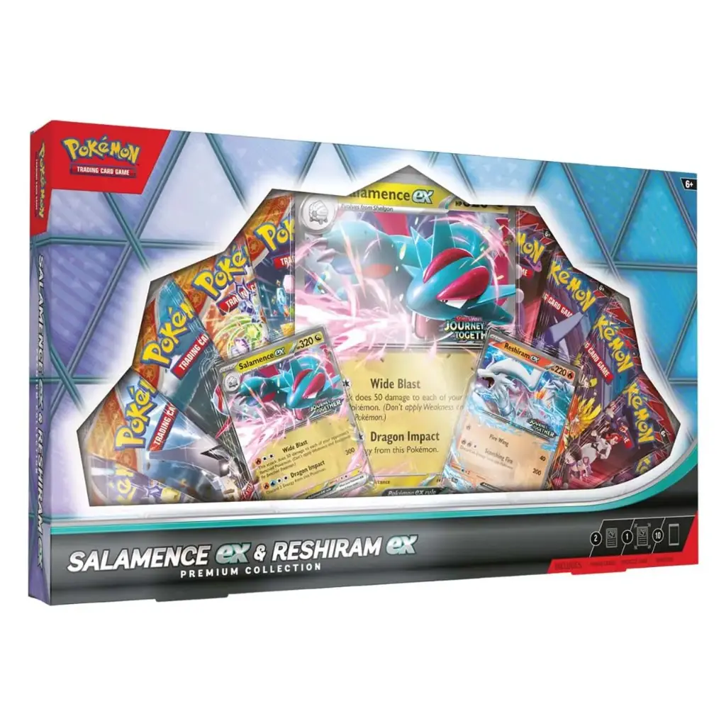 [PKM0127] POKÉMON SALAMENCE EX & RESHIRAM EX