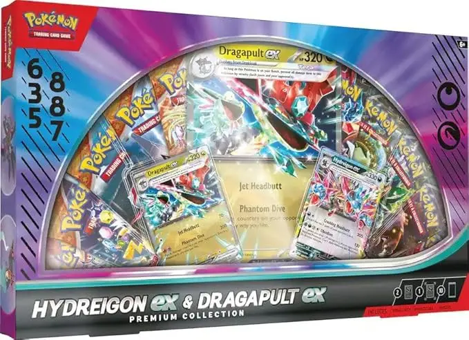 POKÉMON HYDREIGON EX & DRAGAPULT EX PREMIUM COLLECTION