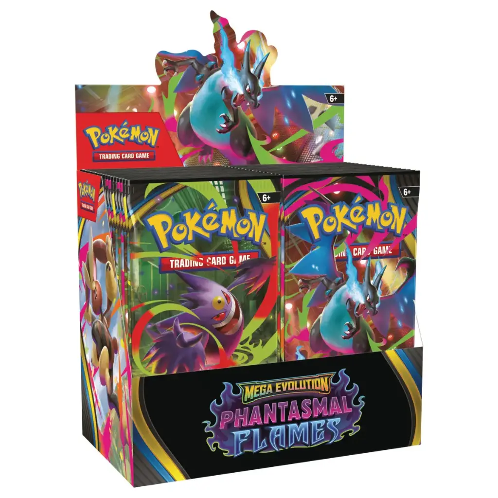 POKÉMON PHANTASMAL FLAMES BOOSTER DISPLAY