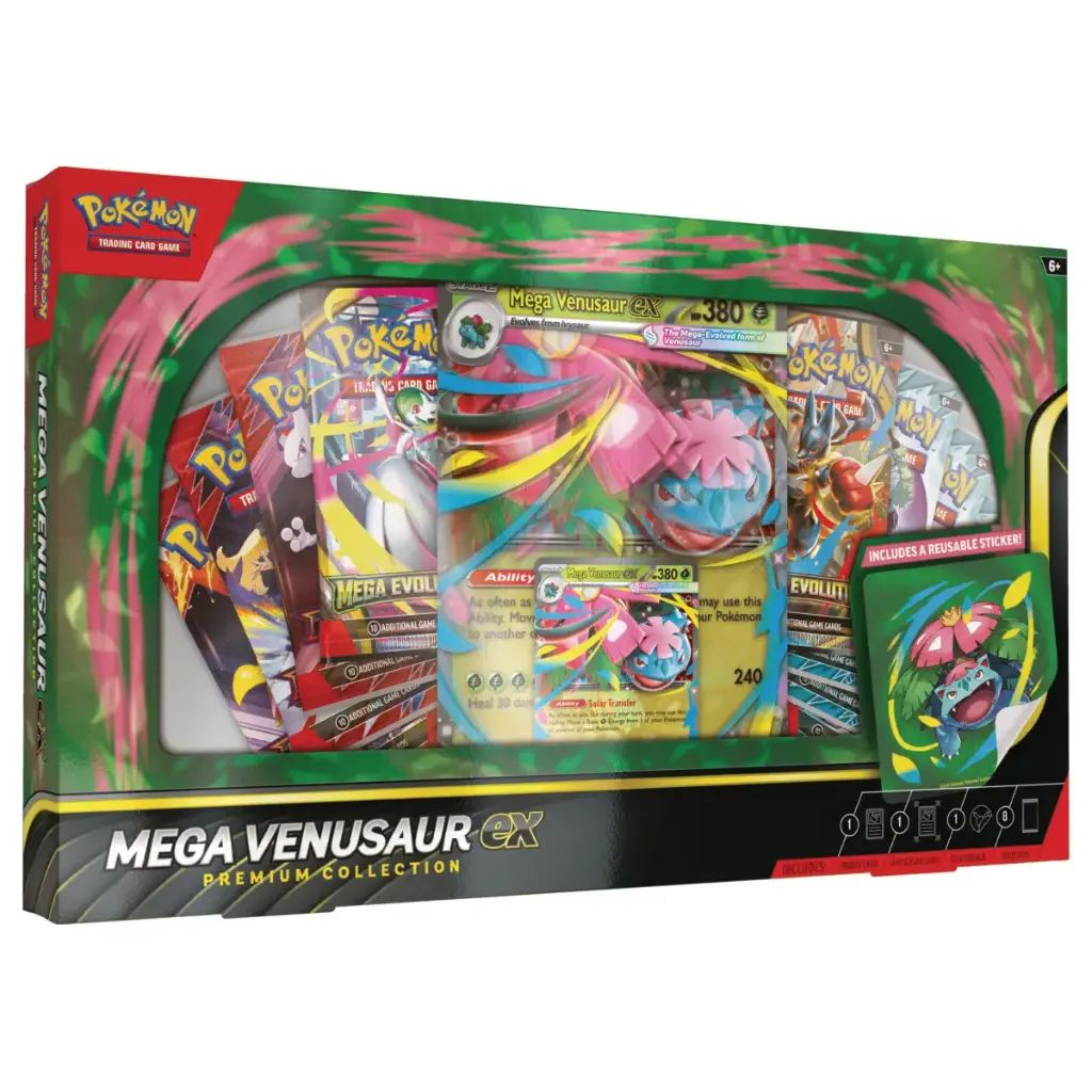 [PKM0138] POKÉMON MEGA VENUSAUR EX PREMIUM BOX COLLECTION