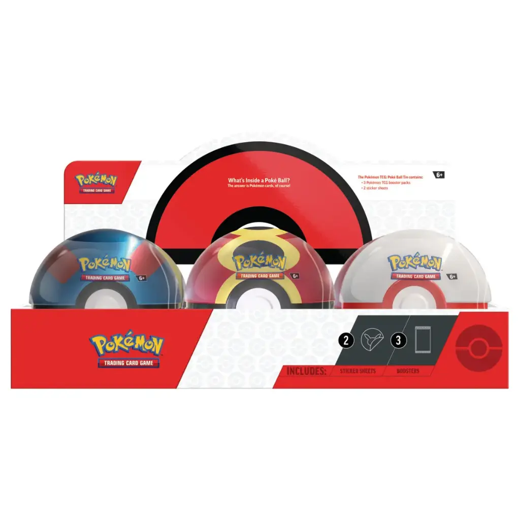POKÉMON POKE BALL TIN Q4 2025