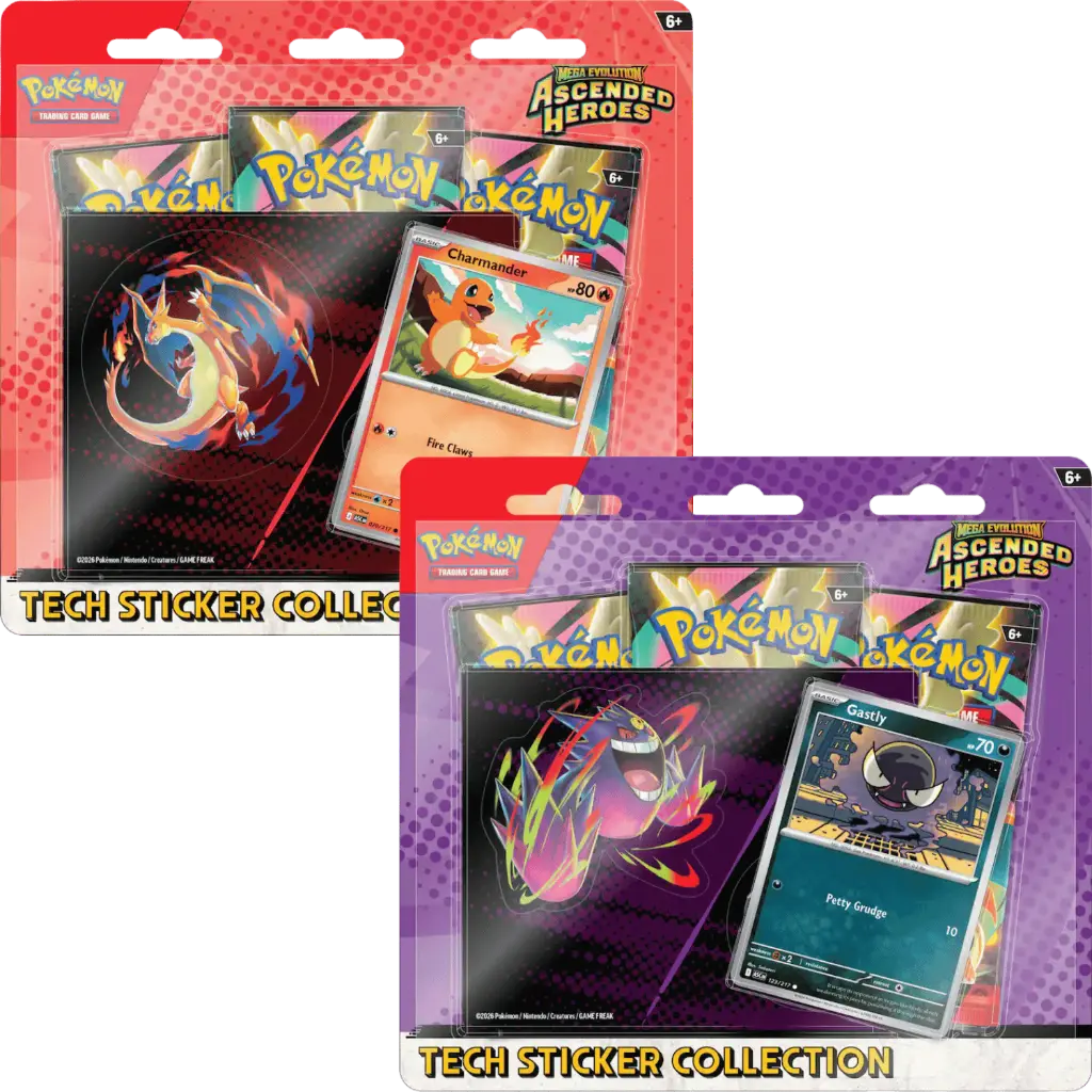 POKÉMON ME ASCENDED HEROES TECH STICKER COLLECTION