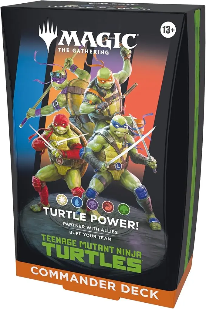 MTG TEENAGE MUTANT NINJA TURTLES COMMANDER DECK