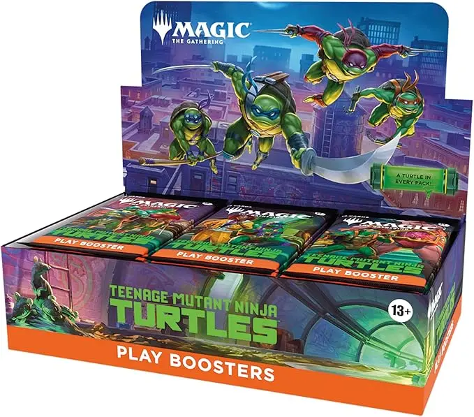 MTG TEENAGE MUTANT NINJA TURTLES PLAY BOOSTER DISPLAY