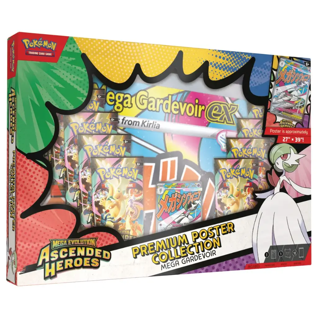 [PKM0158] POKÉMON ME ASCENDED HEROES PREMIUM POSTER COLLECTION GARDEVOIR