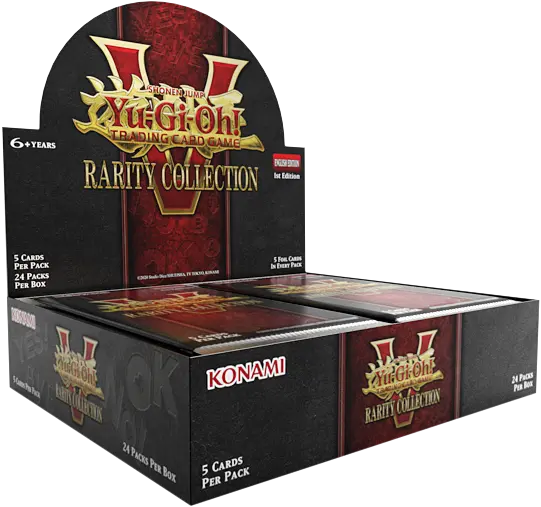YUGIOH RARITY COLLECTION 5 BOOSTER DISPLAY