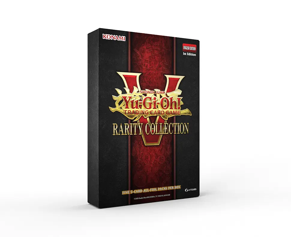YUGIOH RARITY COLLECTION 5 TUCK BOX 