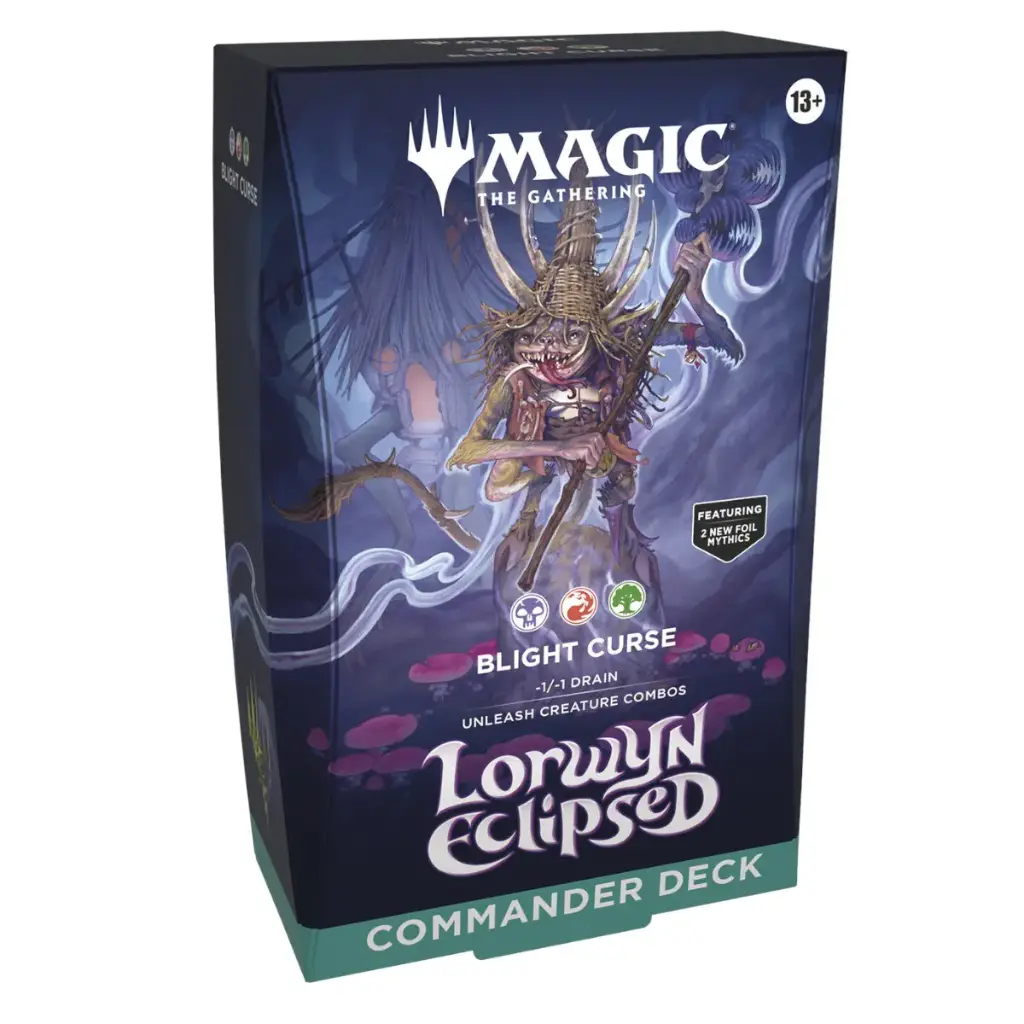 MTG LORWYN ECLIPSED COMMANDER DECK BLIGHT CURSE