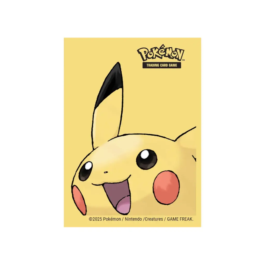 [AFP00008] DECK PROTECTOR SLEEVES POKEMON PIKACHU 65CT