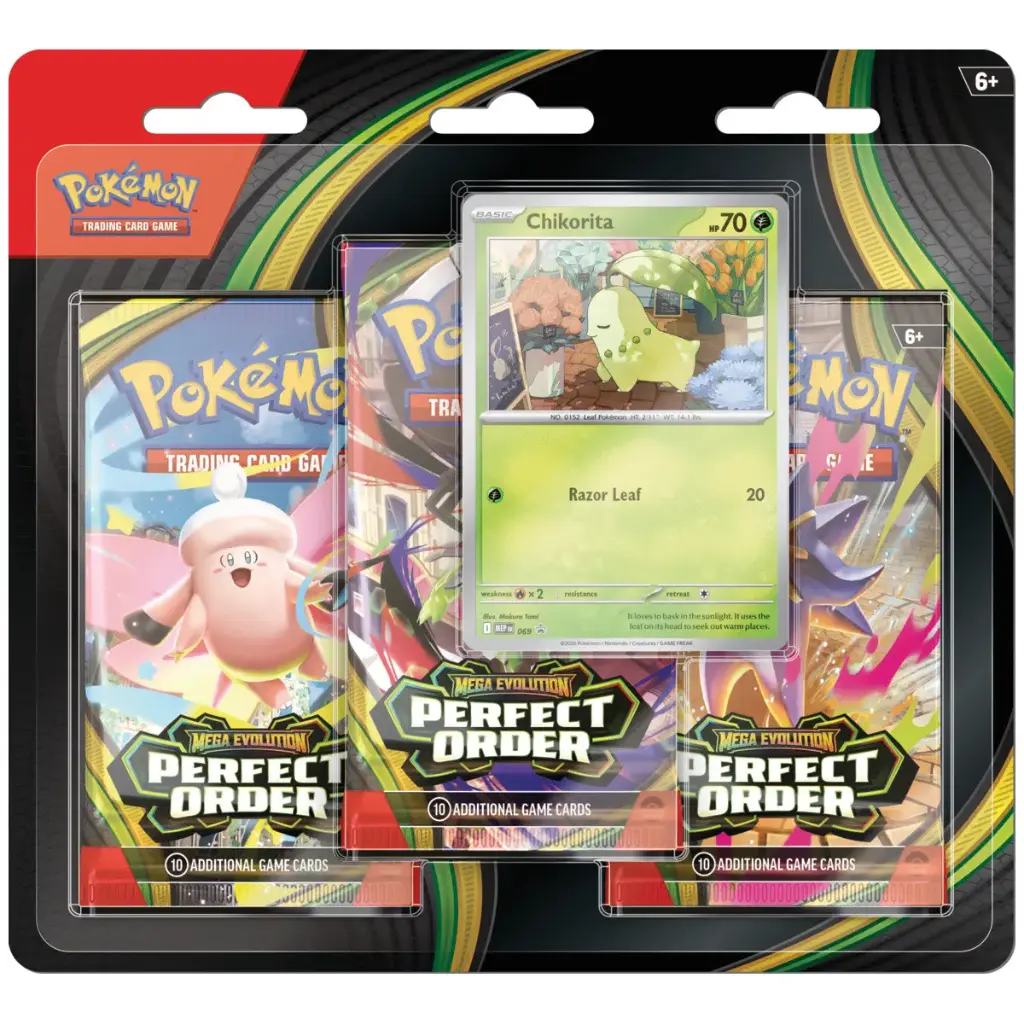POKÉMON ME PERFECT ORDER 3-BOOSTER BLISTER 