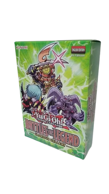 YUGIOH BATTLES OF LEGEND GLORIOUS GALLERY FCC BOX 