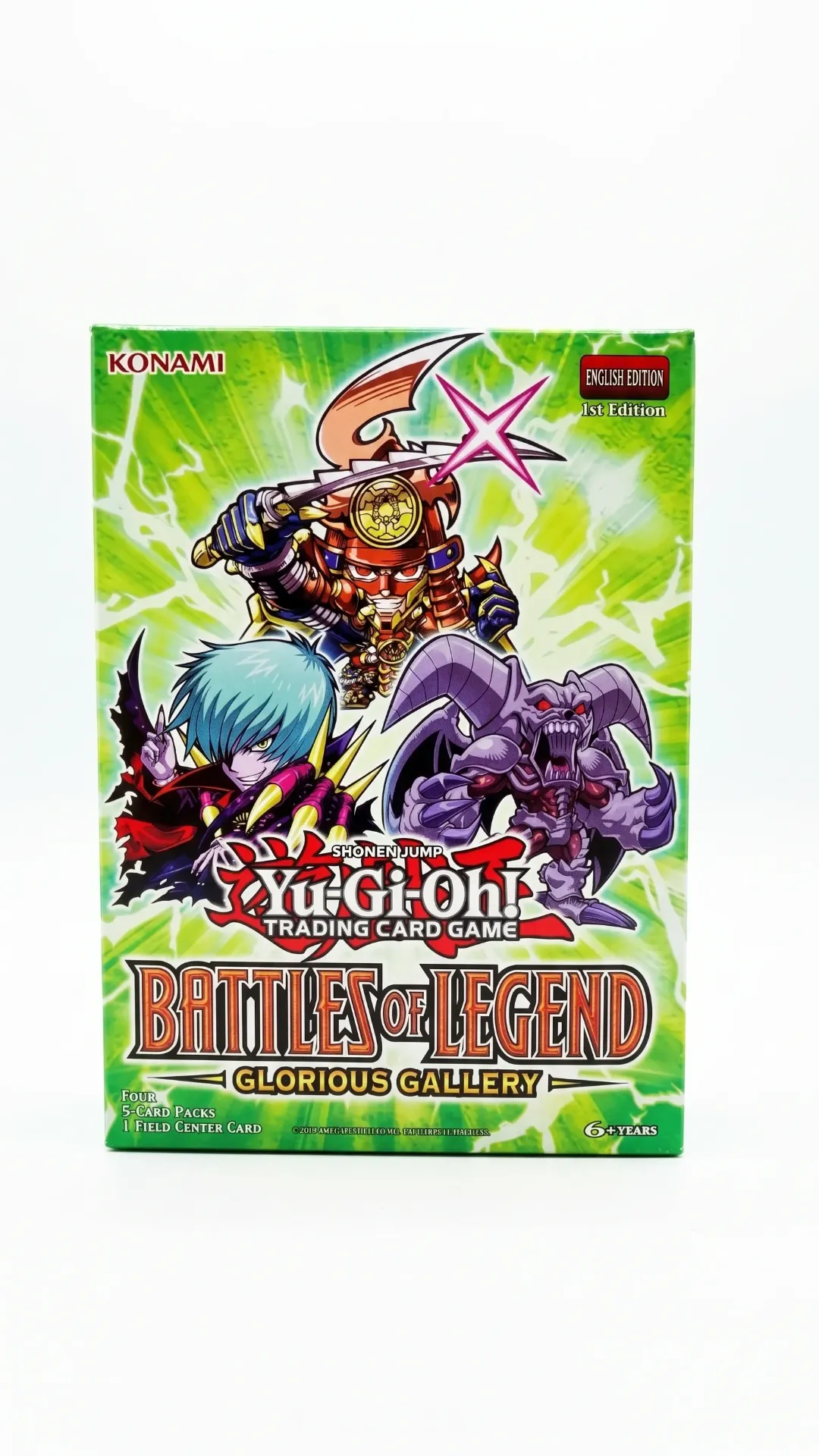 YUGIOH BATTLES OF LEGEND GLORIOUS GALLERY FCC BOX 