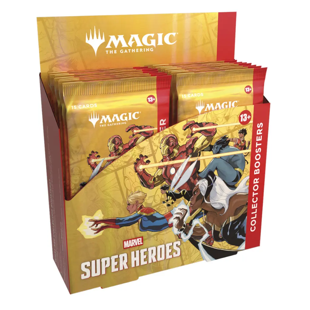 MTG MARVEL SUPER HEROES COLLECTOR BOOSTER DISPLAY