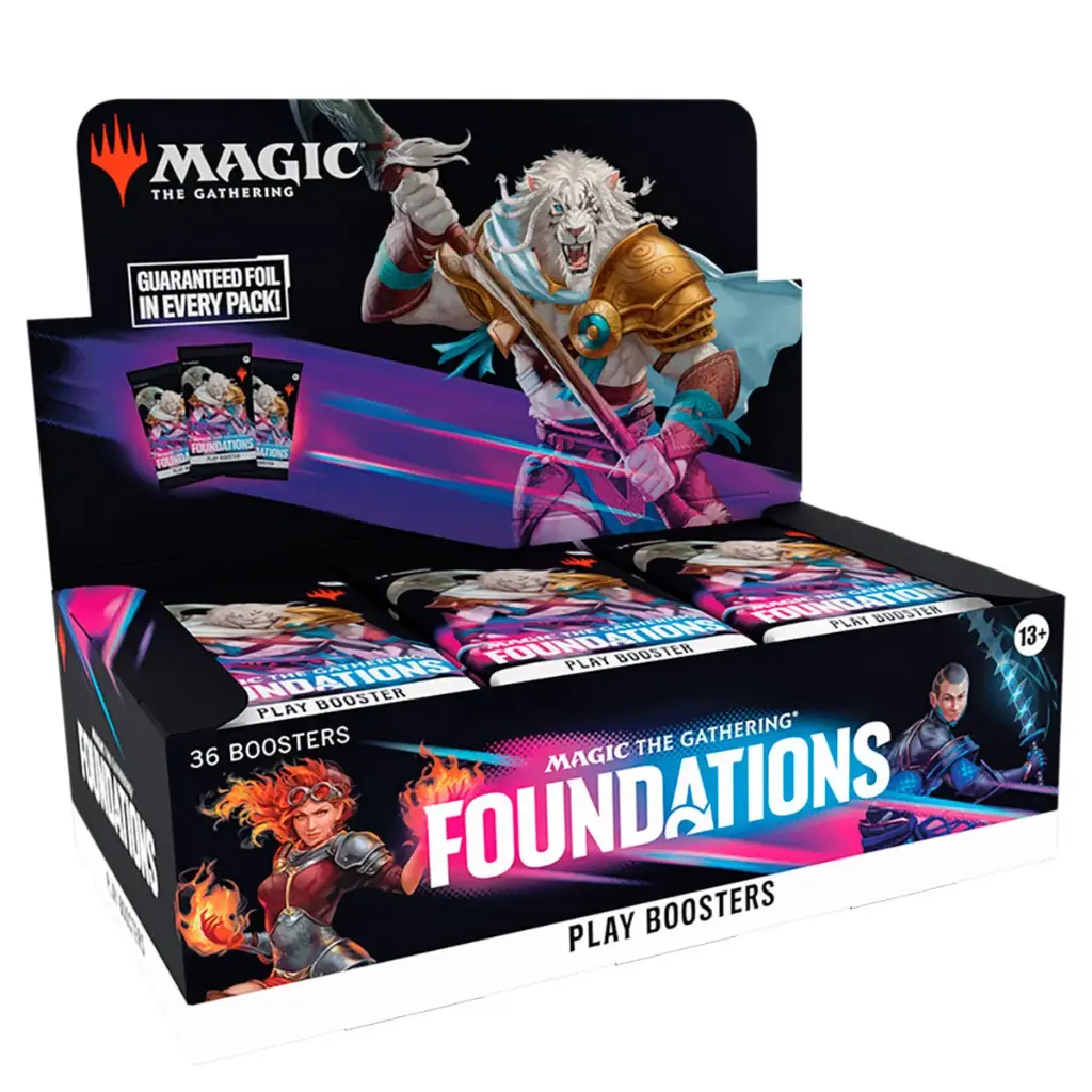 MTG FOUNDATIONS PLAY BOOSTER DISPLAY