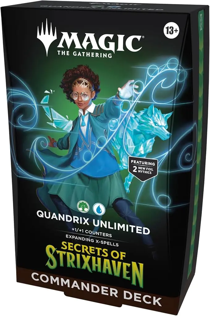 MTG SECRETS OF STRIXHAVEN COMMANDER DECK - QUANDRIX UNLIMITED