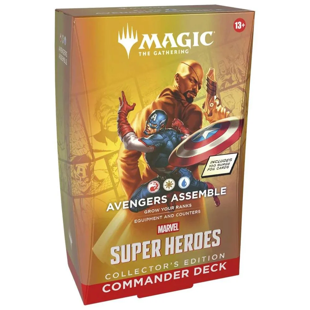 [MTG0084] MTG MARVEL SUPER HEROES CMD COLLECTOR´S EDITION - AVENGERS ASSEMBLE