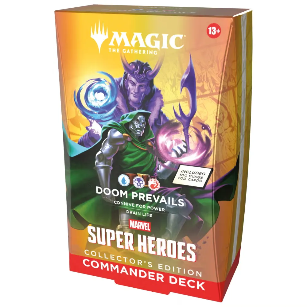 [MTG0085] MTG MARVEL SUPER HEROES CMD COLLECTOR´S EDITION - DOOM PREVAILS