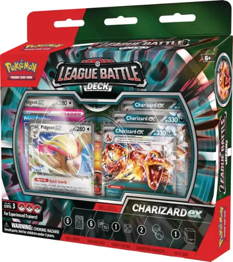 [PKM0071] POKÉMON CHARIZARD EX LEAGUE BATTLE DECK