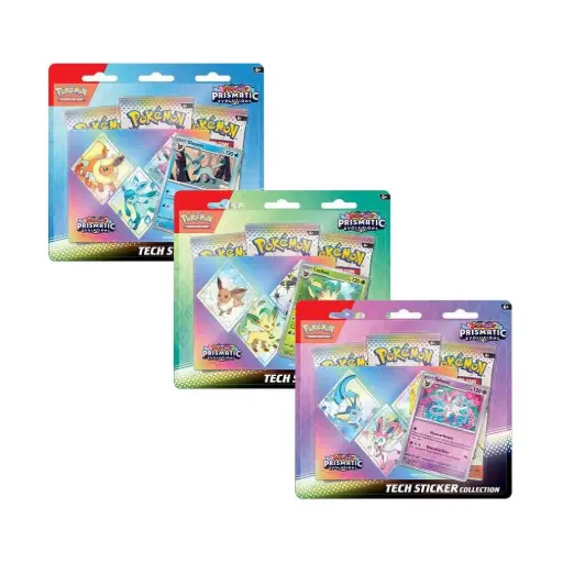 [PKM0074] POKÉMON S&V PRISMATIC EVOLUTIONS TECH STICKER COLLECTION