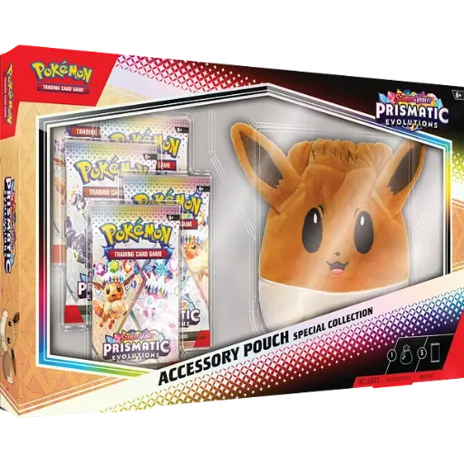[PKM0081] POKÉMON S&V PRISMATIC EVOLUTIONS ACCESSORY POUCH
