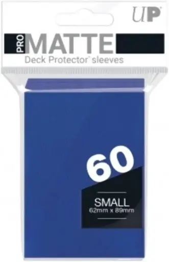 [AFUP0006] DECK PROTECTOR SLEEVES UP MATTE BLUE SMALL 60CT