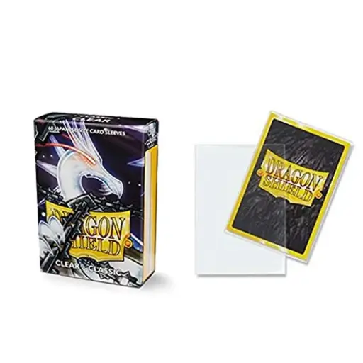 [AFDS0002] DRAGON SHIELD SLEEVES JAPANESE CLASSIC CLEAR (60 ct)