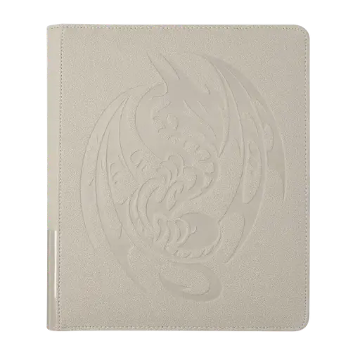 [ABIDS003] BINDER DRAGON SHIELD PORTAFOLIO 360 ASHEN WHITE