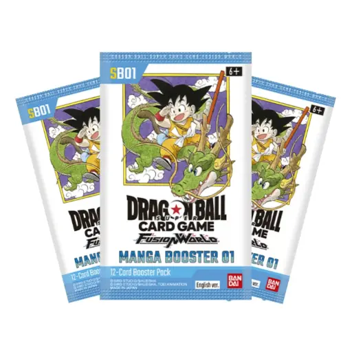 [DBS00009] DRAGON BALL FUSION WORLD MANGA BOOSTER BOX 01 (SB-01)