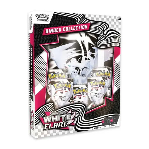 [PKM0112] POKÉMON S&V B&W WHITE FLARE BINDER COLLECTION