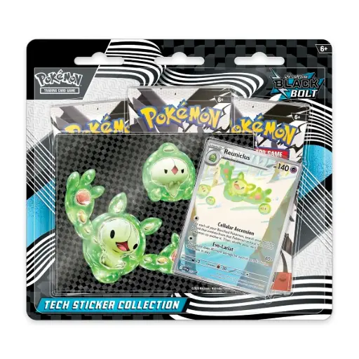 [PKM0116] POKÉMON S&V BLACK BOLT TECH STICKER COLLECTION