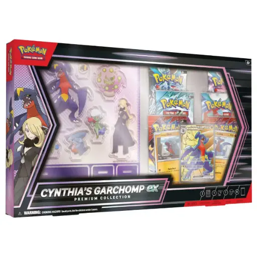 [PKM0118] POKÉMON CYNTHIA`S GARCHOMP EX PREMIUM COLLECTION