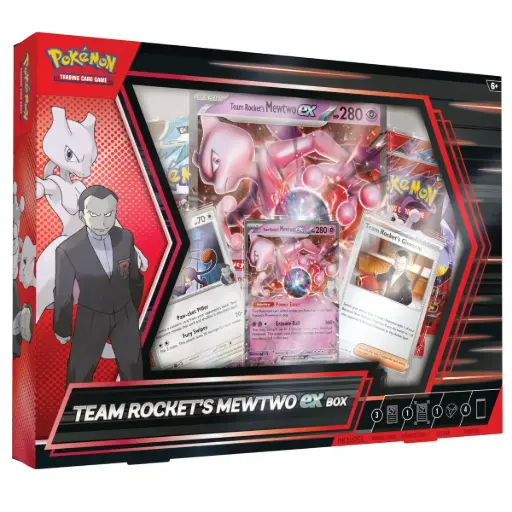 [PKM0119] POKÉMON TEAM ROCKET`S MEWTWO EX BOX