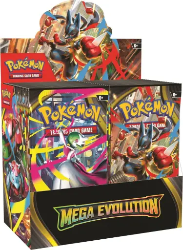 [PKM0122] POKÉMON MEGA EVOLUTION BOOSTER DISPLAY