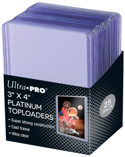 [AFUP0007] TOPLOADER SLEEVE ULTRA CLEAR PLATINUM 35PT 25CT